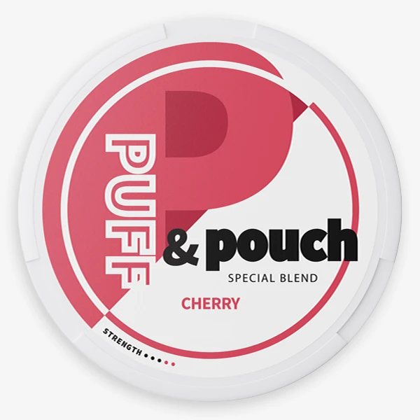 Puff & Pouch Cherry 8mg - SnusMe.com