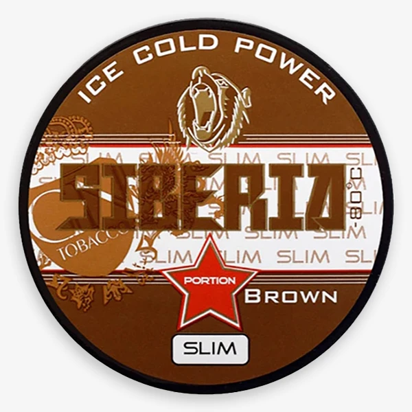 Siberia -80 Brown Slim - SnusMe.com