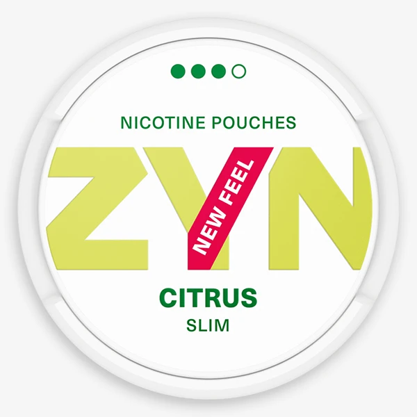 ZYN Citrus Slim Strong - SnusMe.com