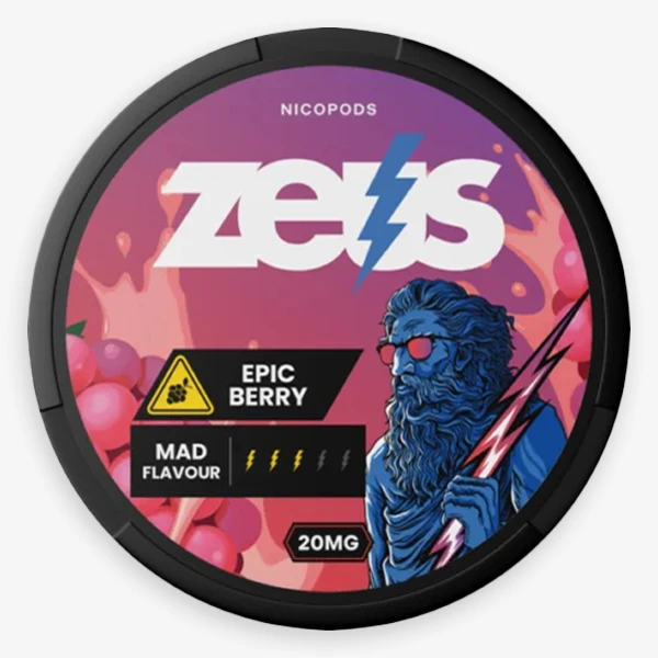 Zeus Epic Berry 20mg - SnusMe.com