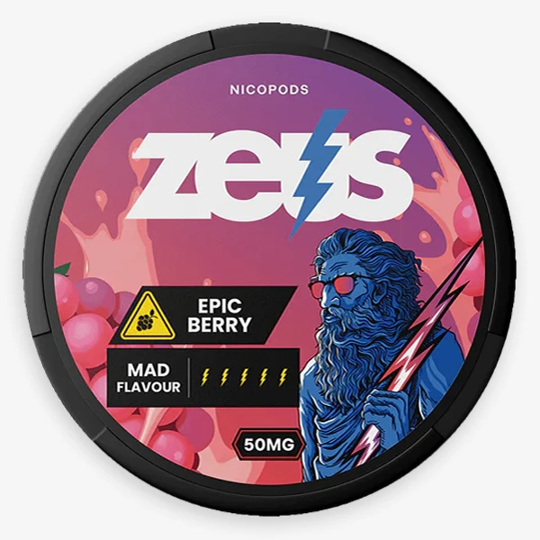 Zeus Epic Berry 50mg - SnusMe.com