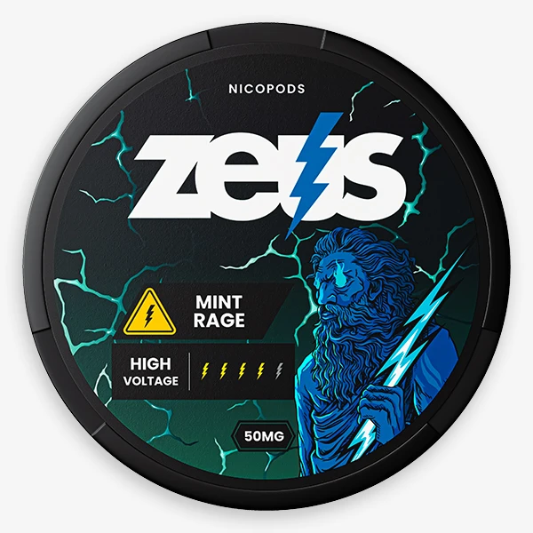 Zeus Mint Rage 50mg - SnusMe.com
