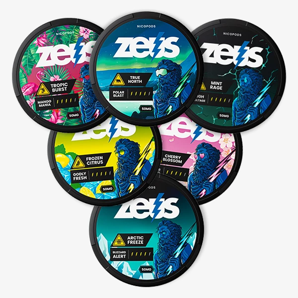 Zeus Mixpack 50mg - SnusMe.com