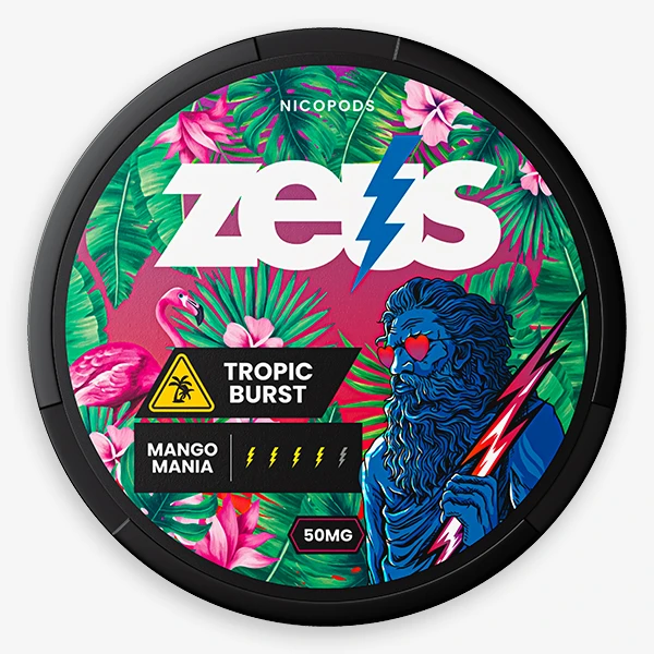 Zeus Tropic Burst 50mg - SnusMe.com
