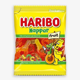 Haribo Nappar Fruit 80g
