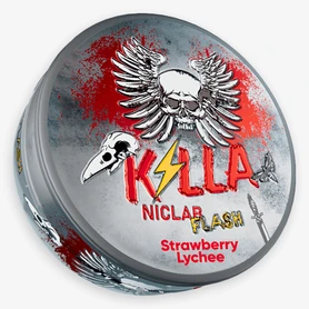 KILLA FLASH Strawberry Lychee 4mg