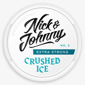 Nick and Johnny Crushed Ice White