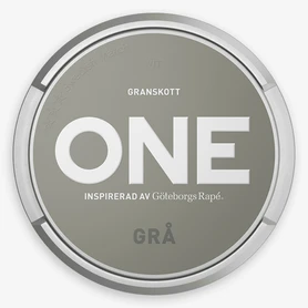 ONE Grå White Portion