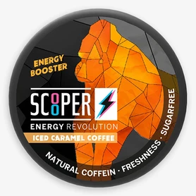 SCOOPER Energy Iced Caramel Coffee