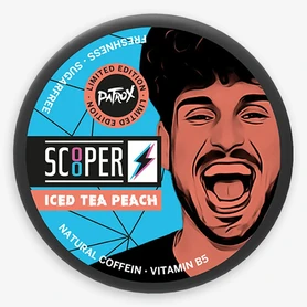 SCOOPER Energy Iced Tea Peach