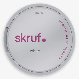 Skruf Cranberry White