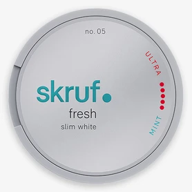 Skruf Slim Fresh Ultra Strong White