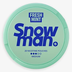 Snowman Fresh Mint Medium