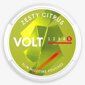 VOLT Zestry Citrus Super Strong Slim All White