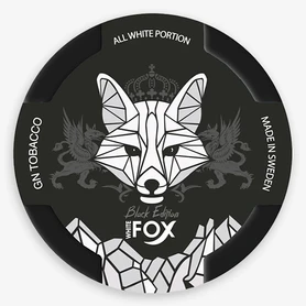 White Fox Black Slim All White