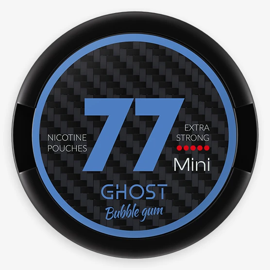 77 GHOST Mini Bubble Gum Extra Strong