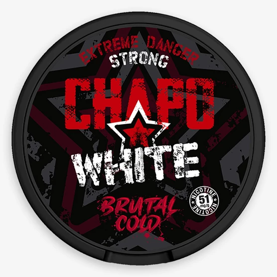 Chapo White Brutal Cold Danger Strong
