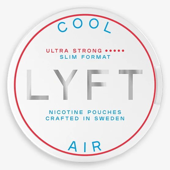 Lyft Cool Air Ultra Strong Slim All White