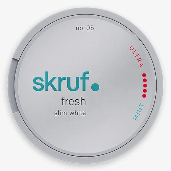 Skruf Slim Fresh Ultra Strong White