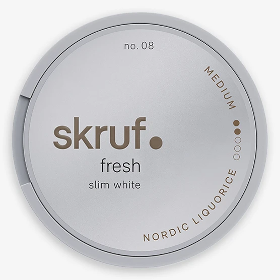 Skruf Slim Nordic White